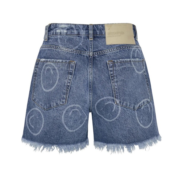 One Teaspoon Rosewood Legend Mom Short MRSP 130 Size 28 Sold Out Size - Picture 2 of 3